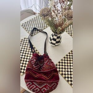 Bohemian Red Patterned Bag